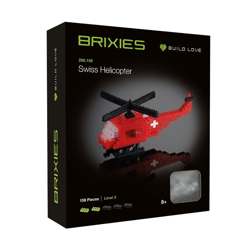 Klemmbausteine Set Helikopter