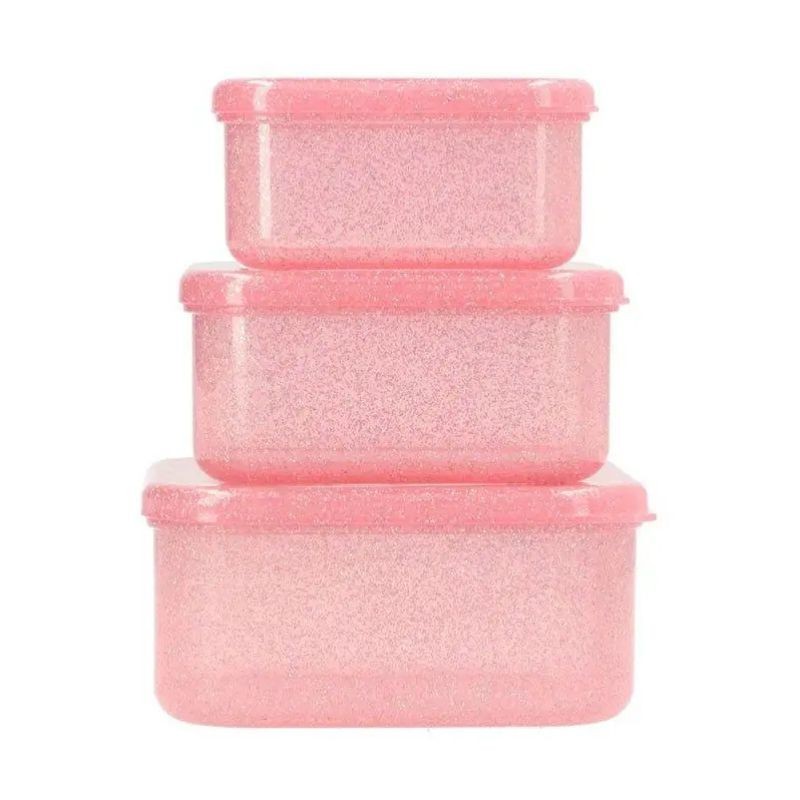 Znünibox Set Glitzer Pink