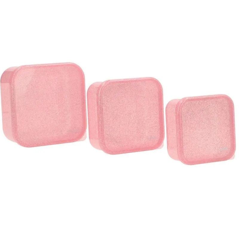Znünibox Set Glitzer Pink