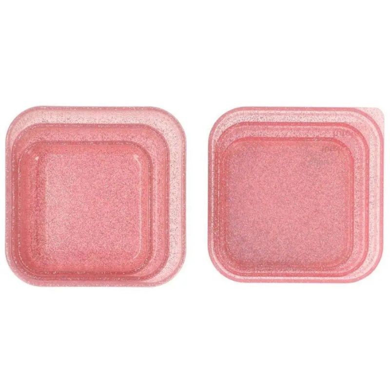 Znünibox Set Glitzer Pink