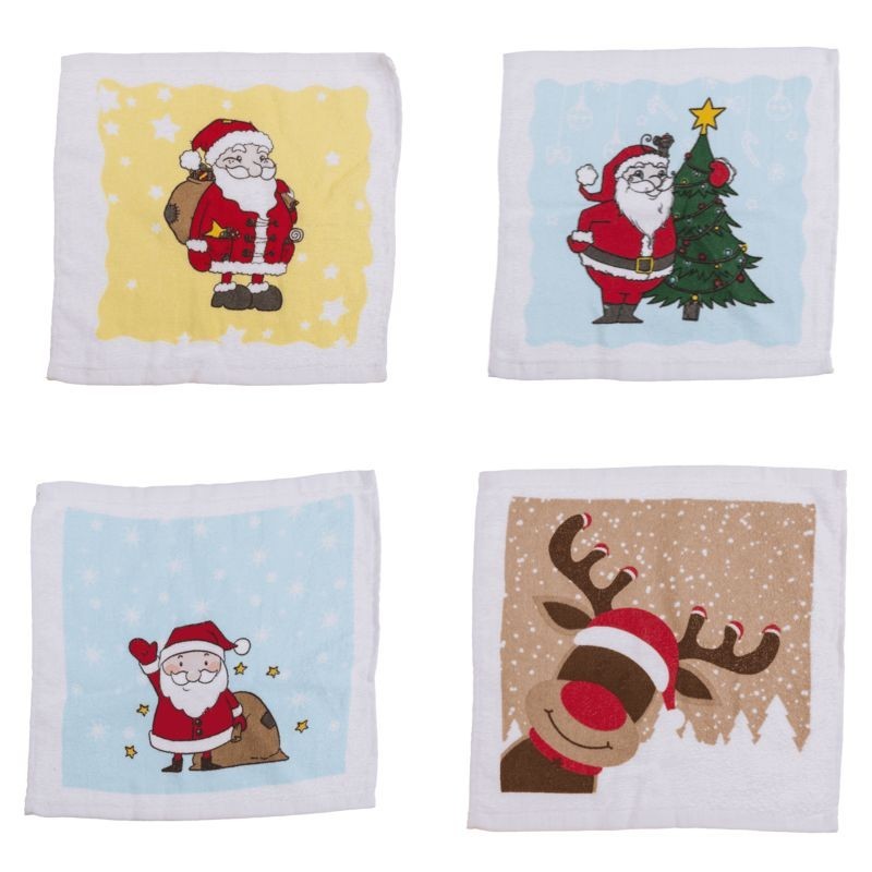 Waschlappen Zauberhandtuch Weihnachten