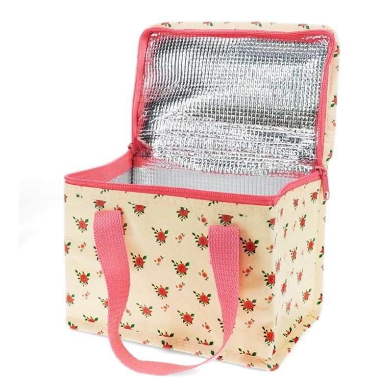 Isolierte Lunch Bag Kühltasche French Rose