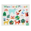 Spielset Waldtiere aus Holz