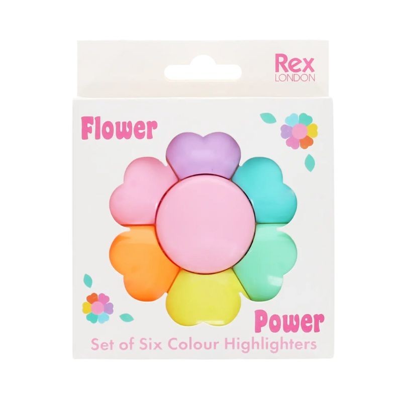 Textmarker Flower Power
