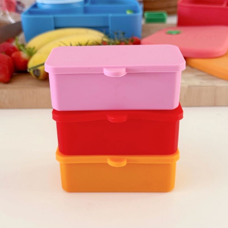 Silikonformen mit Deckel Pick & Dip Pots bunt gross
