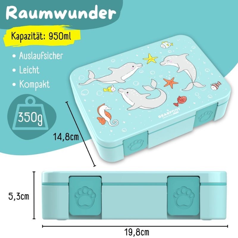 Znünibox Bearfoot Compact Delfin gross