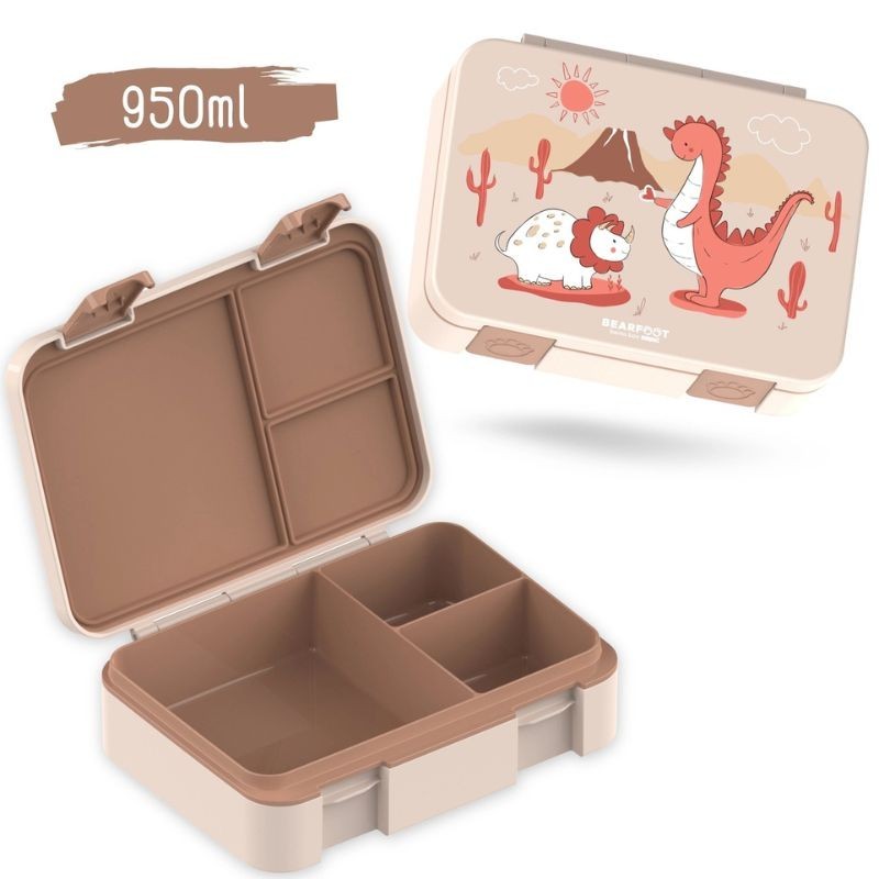 Znünibox Bearfoot Compact Dinosaurier gross