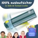 Trinkflasche Bearfoot blau 500ml