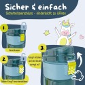 Trinkflasche Bearfoot blau 500ml