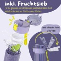 Trinkflasche Bearfoot lila 500ml