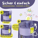 Trinkflasche Bearfoot lila 500ml