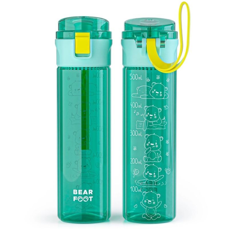 Trinkflasche Bearfoot mint 500ml