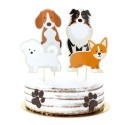 Kuchendeko Cake Topper Hunde