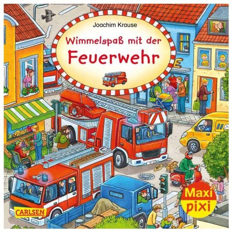 Wimmelspass mit der Feuerwehr Maxi Pixi