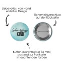 Geburtstagskarte Giraffe mit Button