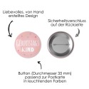 Geburtstagskarte Einhorn mit Button