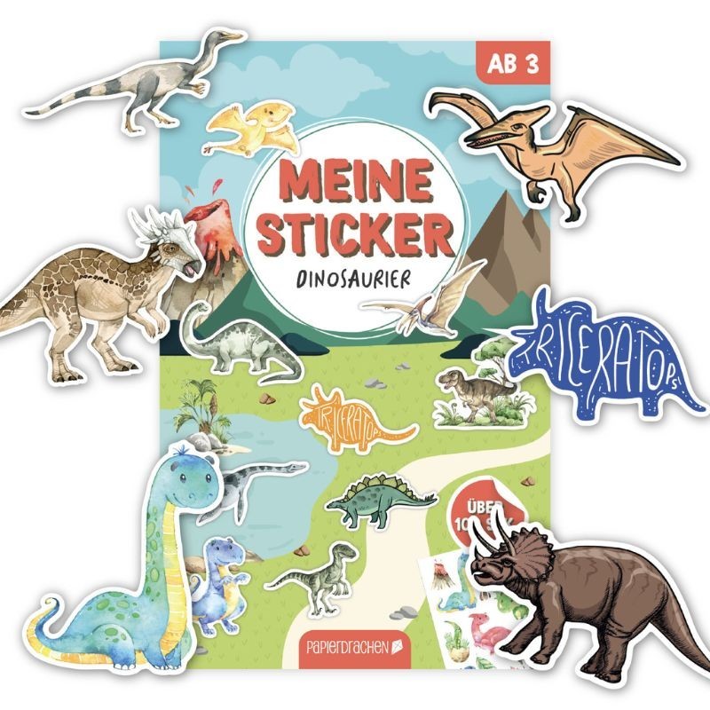 Sticker Set Dinosaurier