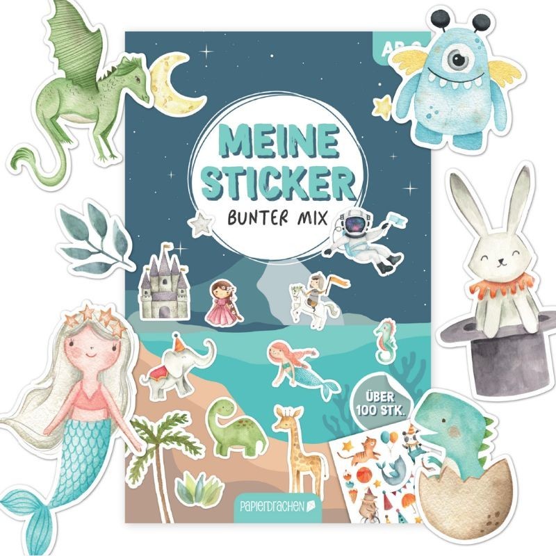 Sticker Set Bunter Mix