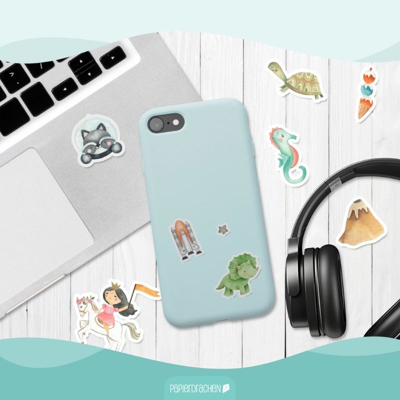Sticker Set Bunter Mix