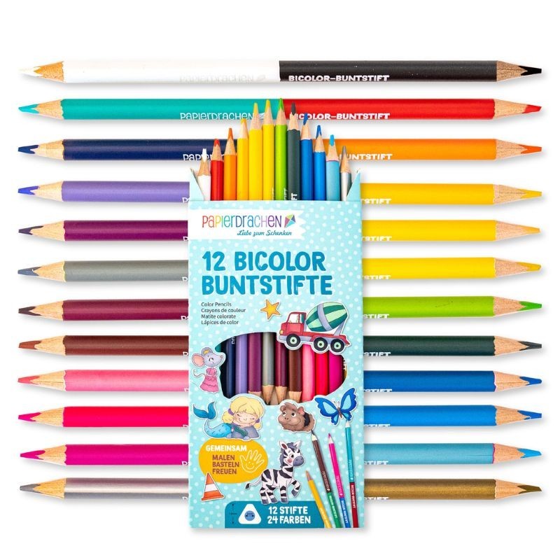 Farbstifte Set Bicolor
