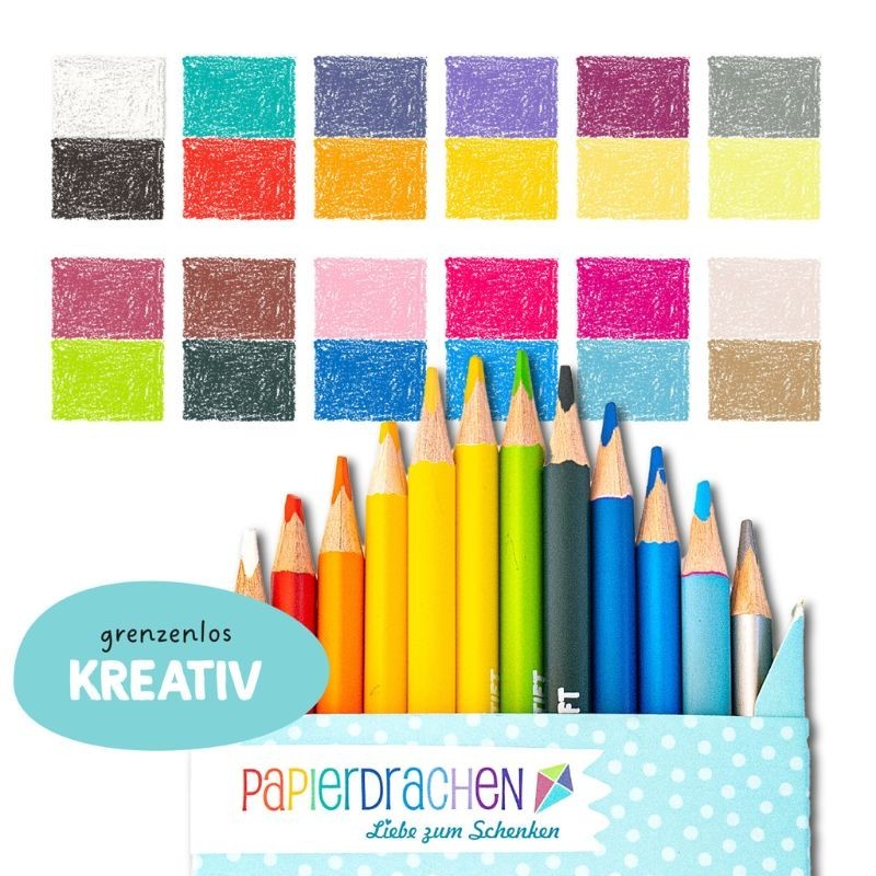 Farbstifte Set Bicolor