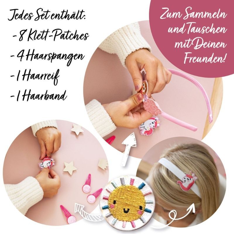 Haarspangen und Haarreifen Regenbogen