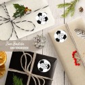 Adventskalender Zahlen Sticker Fussball