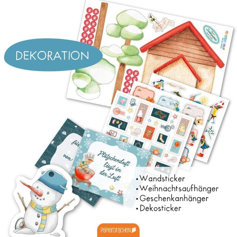 Wichtel Bastelset mit Wichteltür