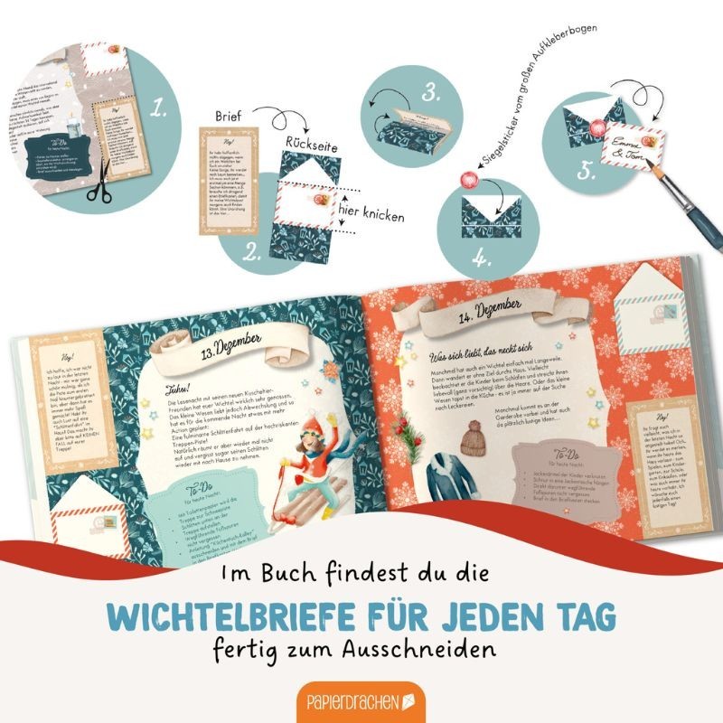 Wichtel Bastelset mit Wichteltür