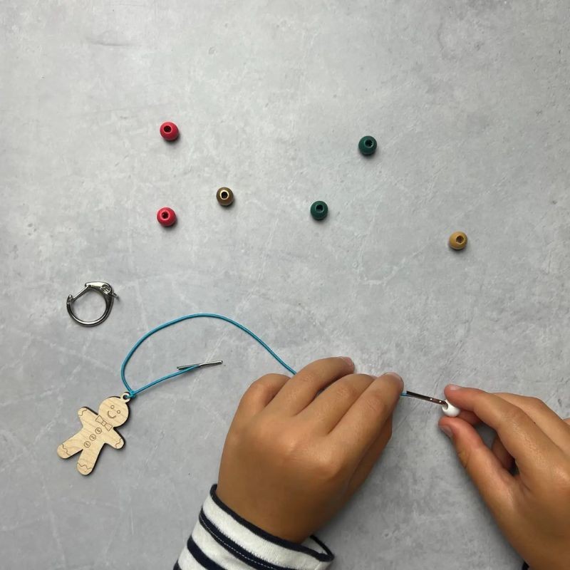 Bastelset Schlüsselanhänger Lebkuchen