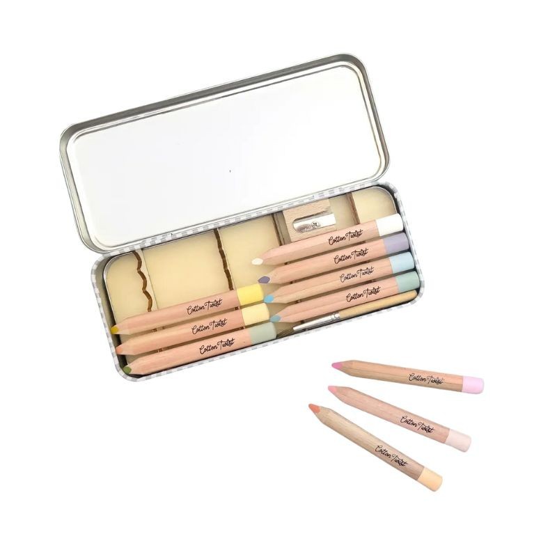 Aquarell Farbstifte pastell