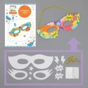 Bastelset Superhelden Maske bunt