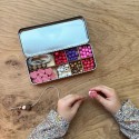 Holzperlen Set Love & Hearts
