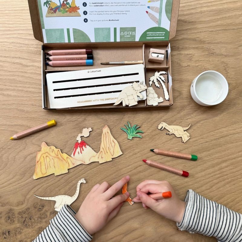 Bastelset Dinosaurier