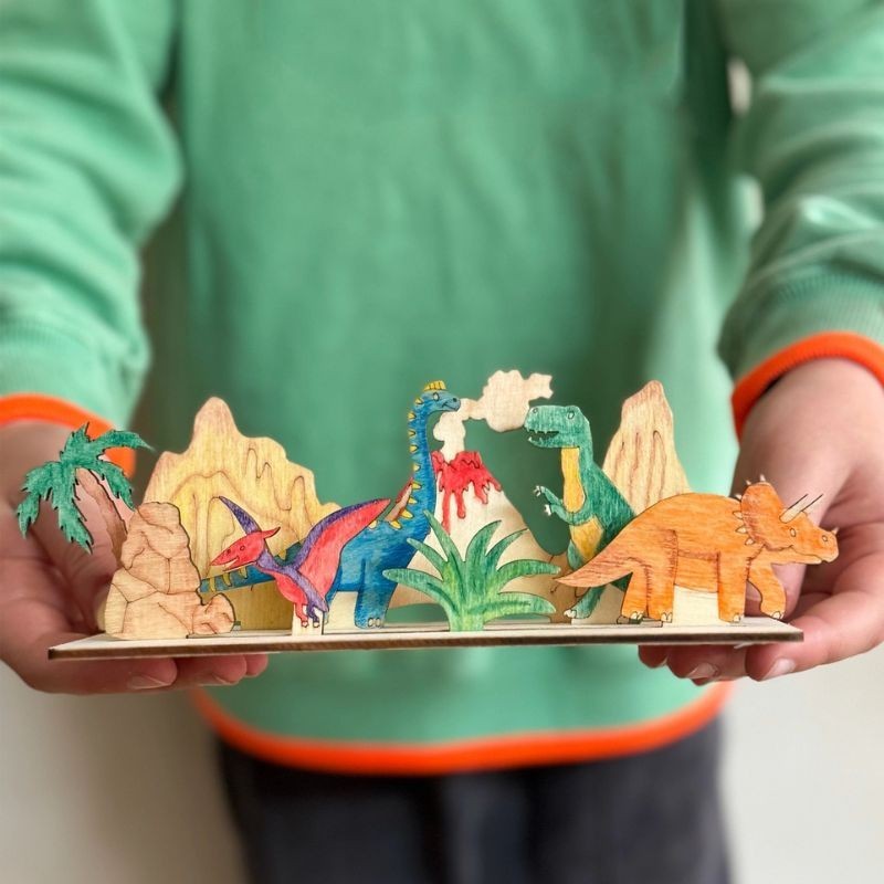 Bastelset Dinosaurier