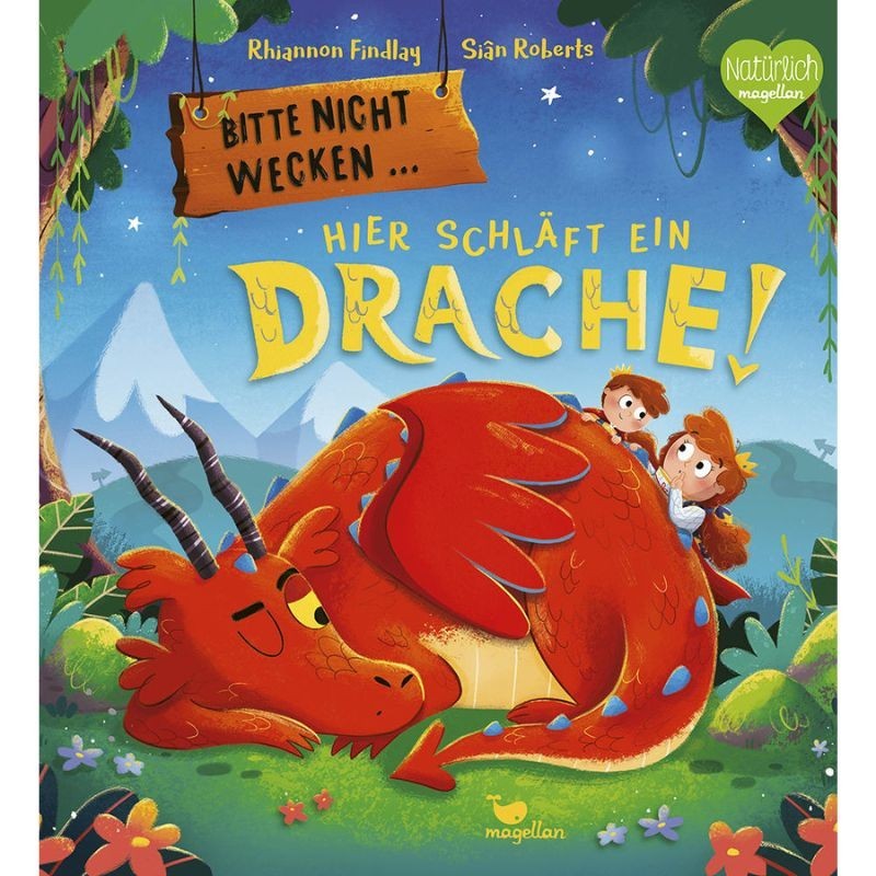 Bitte nicht wecken ... Hier schläft ein Drache!
