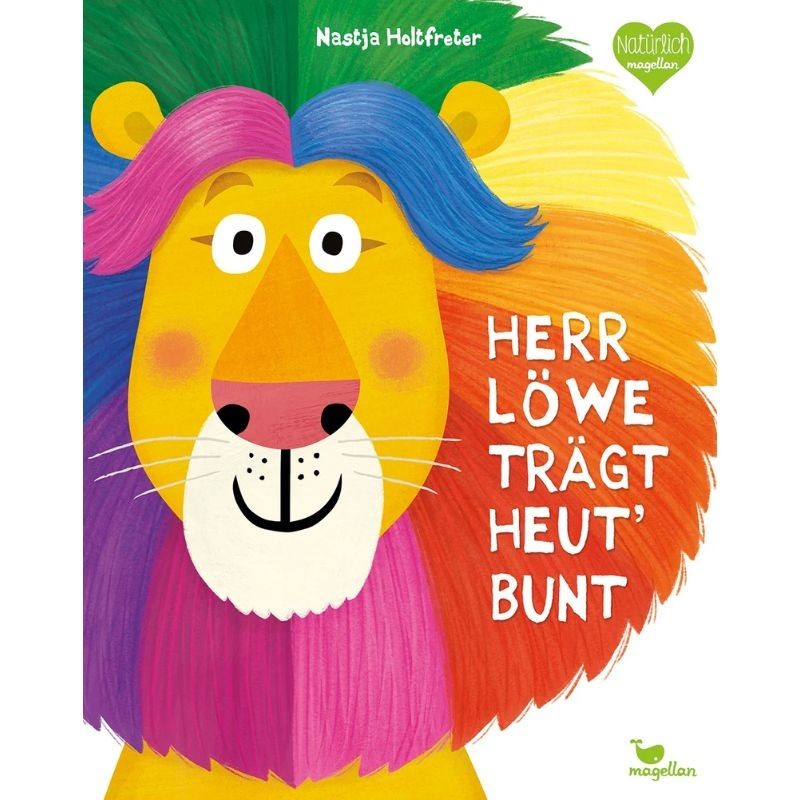 Herr Löwe trägt heut' bunt