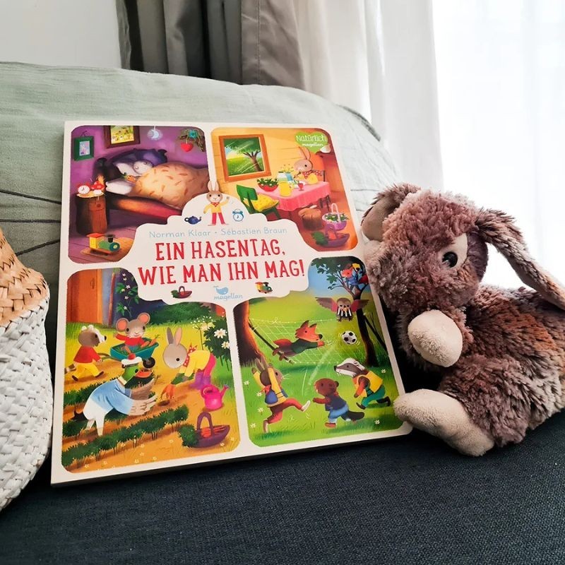 Ein Hasentag, wie man ihn mag! - Ein Bilderbuch vom Magellan Verlag