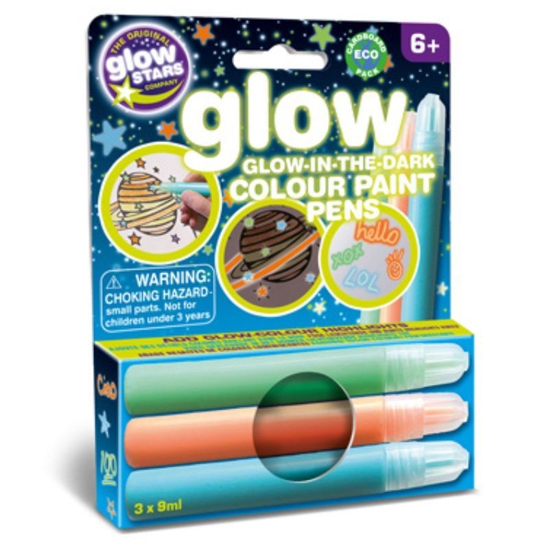 Leuchtstifte Glow in the Dark bunt