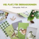 Adventskalender zum Befüllen Dinosaurier