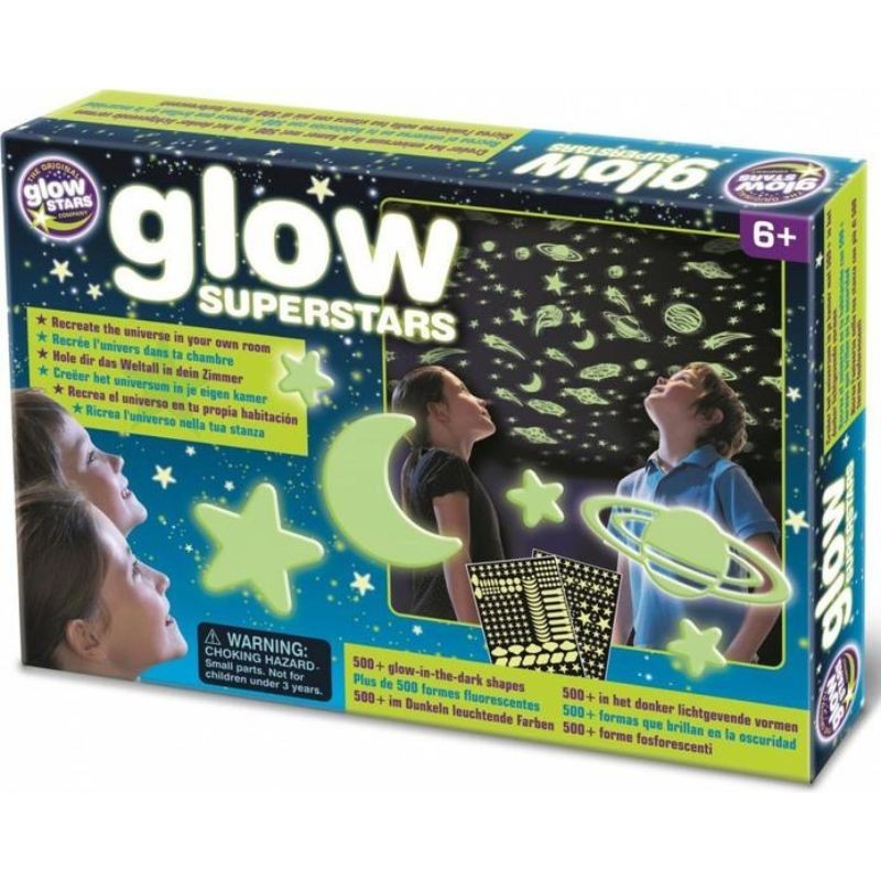 Leuchtsterne Glow in the Dark Maxi Set