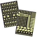 Leuchtsterne Glow in the Dark Maxi Set