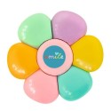 Textmarker Stern oder Blume