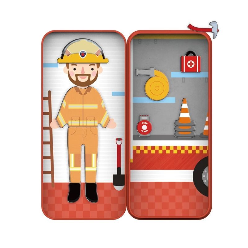 Magnetspiel Feuerwehrmann