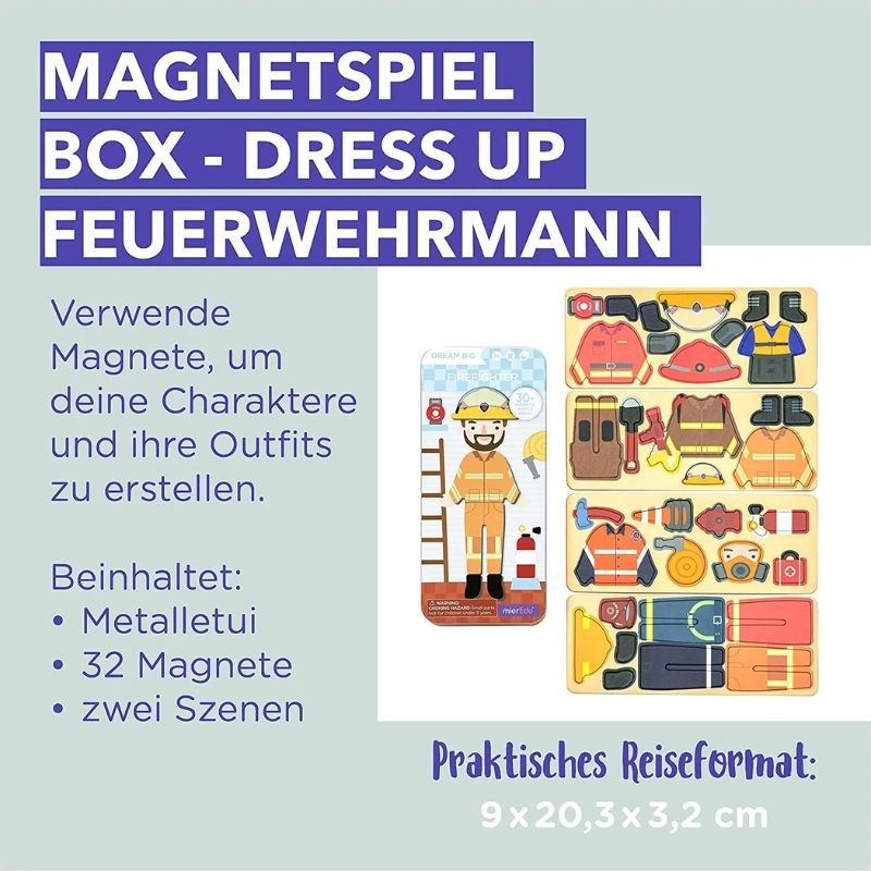 Magnetspiel Feuerwehrmann