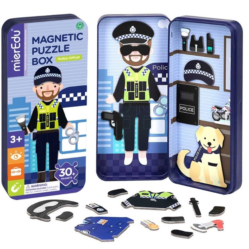 Magnetspiel Polizist