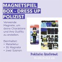 Magnetspiel Polizist