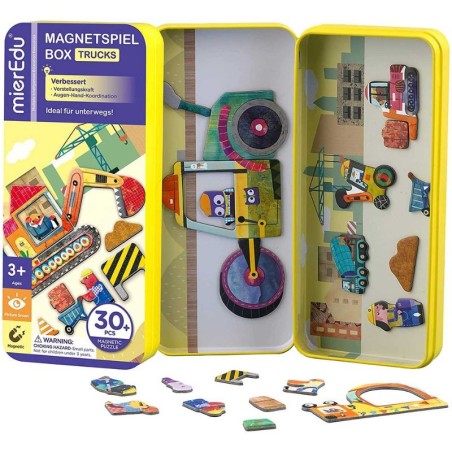 Magnetspiel Trucks