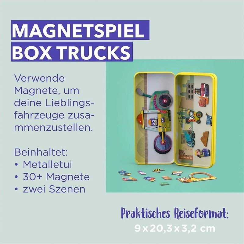 Magnetspiel Trucks