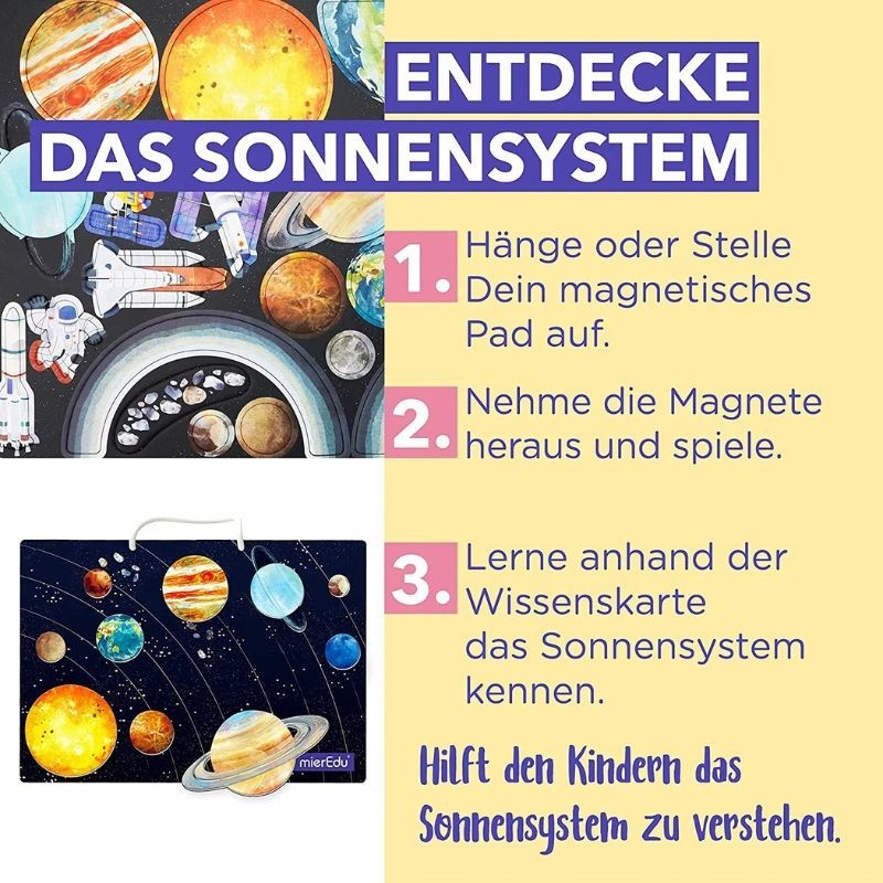 Magnetspiel Sonnensystem